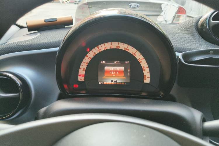 Used smart forfour 2018 1.0L 52kW Passion Edition Odometer Close Up