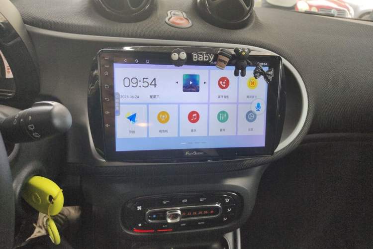 Used smart forfour 2018 1.0L 52kW Passion Edition Audio And AC Panel