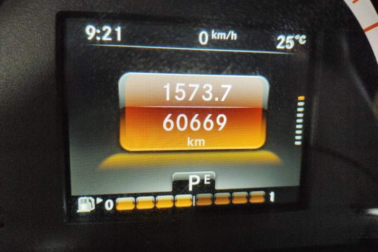 Used smart forfour 2018 1.0L 52kW Passion Edition Odometer Close Up