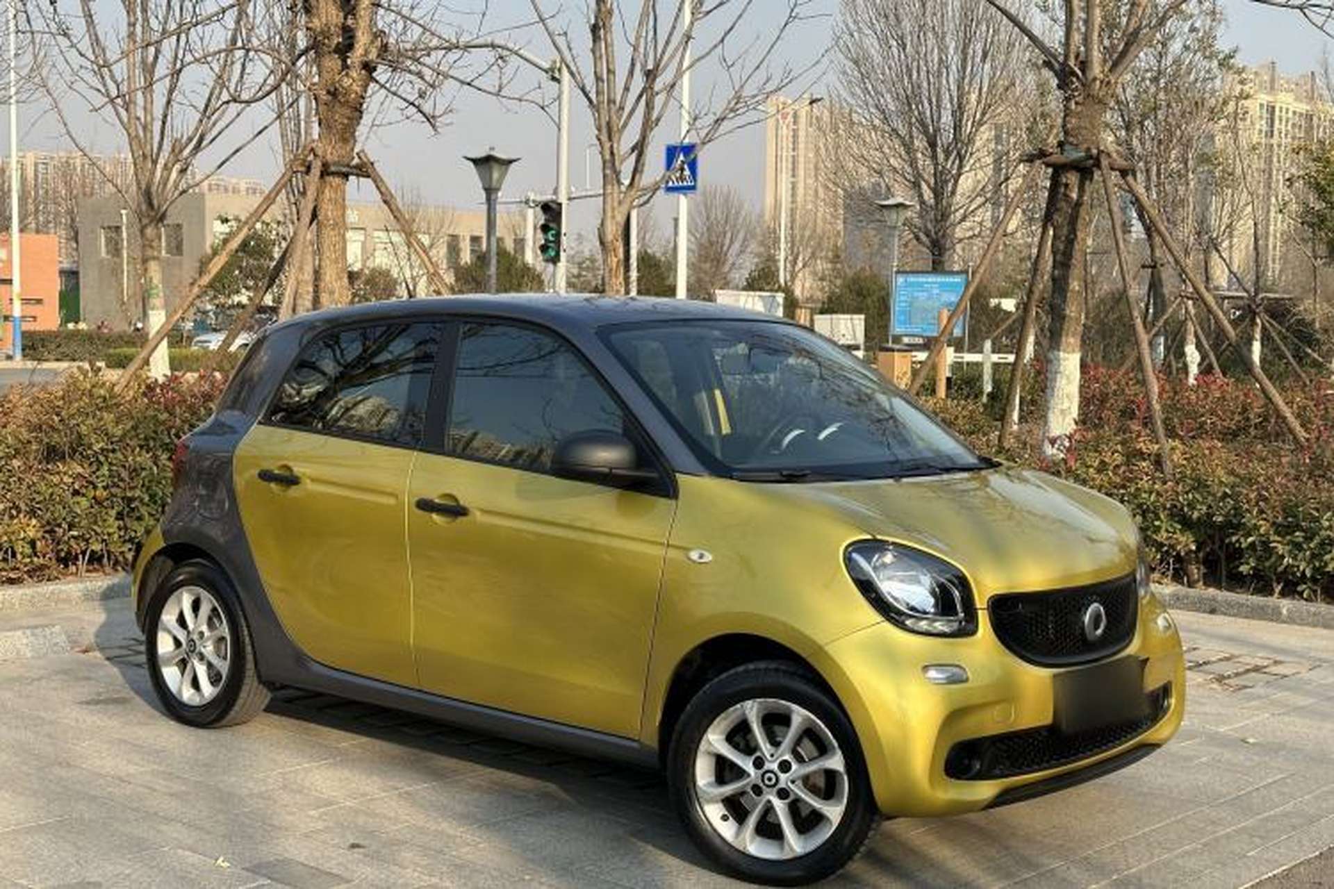 Used smart forfour 2018 1.0L 52 kW Dynamic Edition Exterior 2
