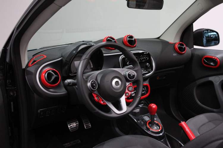 Used smart fortwo 2018 1.0L 52kW Convertible Passion Edition China V Standard Interior 1