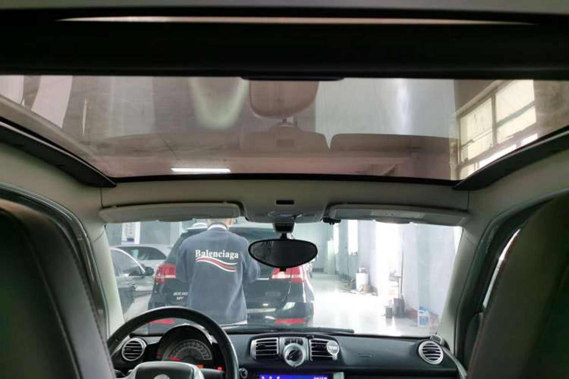 Used smart fortwo 2012 1.0 MHD Hardtop Passion Edition Headliner