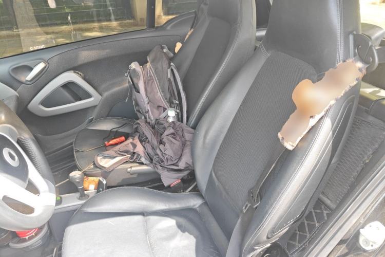 Used smart fortwo 2009 1.0 MHD Hardtop Style Edition Left Rear Seat