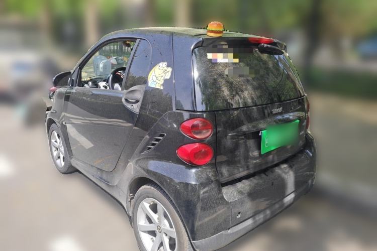 Used smart fortwo 2009 1.0 MHD Hardtop Style Edition Rear Left 45 Deg