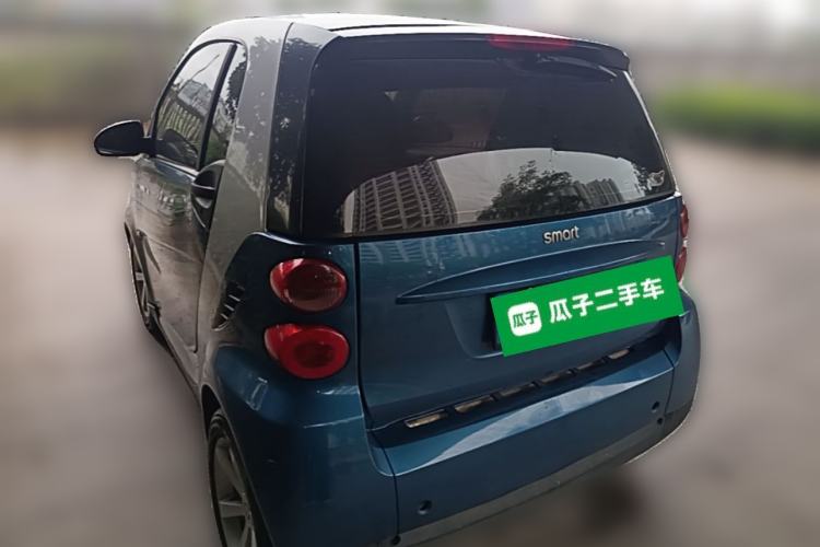 Used smart fortwo 2009 1.0 MHD Hardtop Style Edition Rear Left 45 Deg