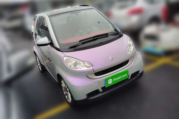 Used smart fortwo 2009 1.0 MHD Hardtop Standard Edition Front Right 45 Deg