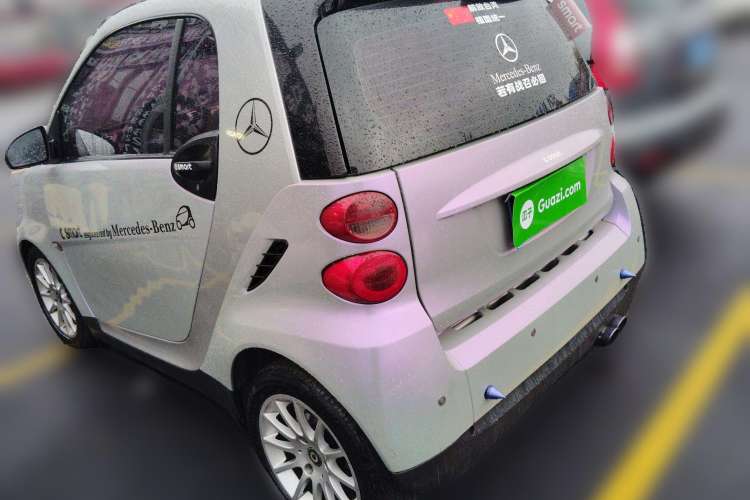 Used smart fortwo 2009 1.0 MHD Hardtop Standard Edition Rear Left 45 Deg
