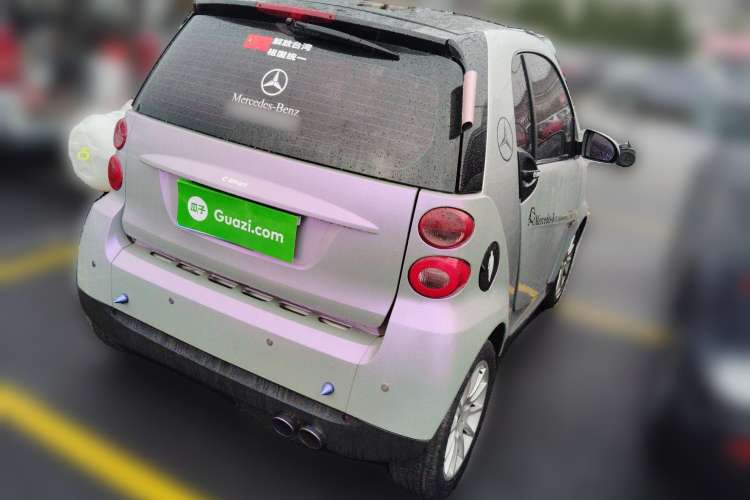 Used smart fortwo 2009 1.0 MHD Hardtop Standard Edition Rear Right 45 Deg