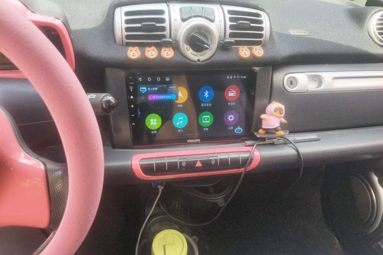 Used smart fortwo 2011 1.0 MHD Hardtop Standard Edition Audio And AC Panel