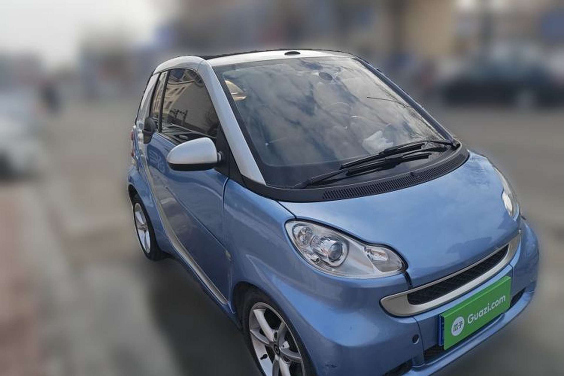 Used smart fortwo 2011 1.0 MHD Convertible Orange Edition Front Right 45 Deg