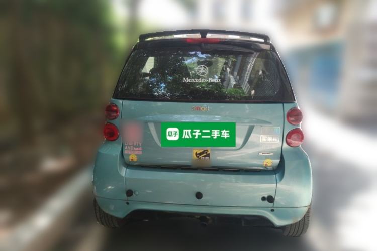 Used smart fortwo 2011 1.0T Hardtop Burning Orange Edition Rear