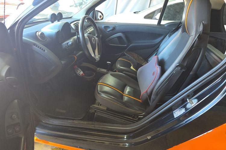 Used smart fortwo 2011 1.0 MHD Hardtop Flame Edition Left Rear Seat