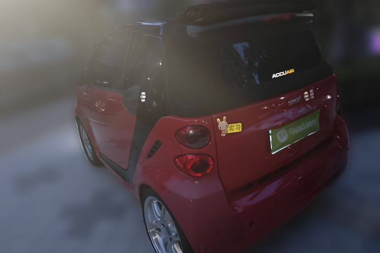 Used smart fortwo 2011 1.0 MHD Convertible Passion Edition Rear Left 45 Deg
