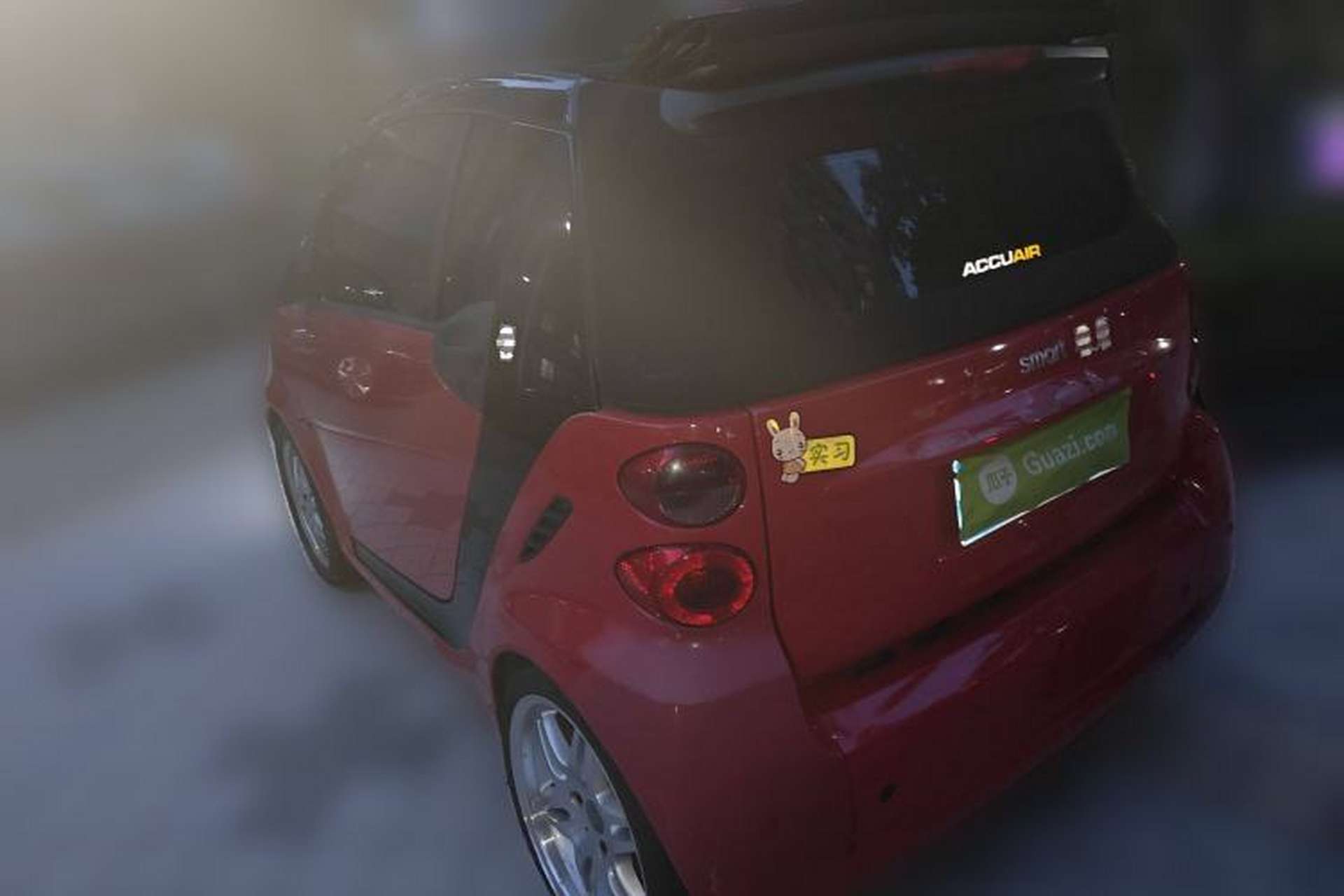 Used smart fortwo 2011 1.0 MHD Convertible Passion Edition Rear Left 45 Deg