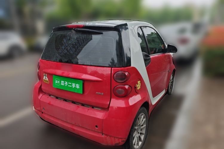 Used smart fortwo 2011 1.0 MHD Hardtop Standard Edition Rear Right 45 Deg