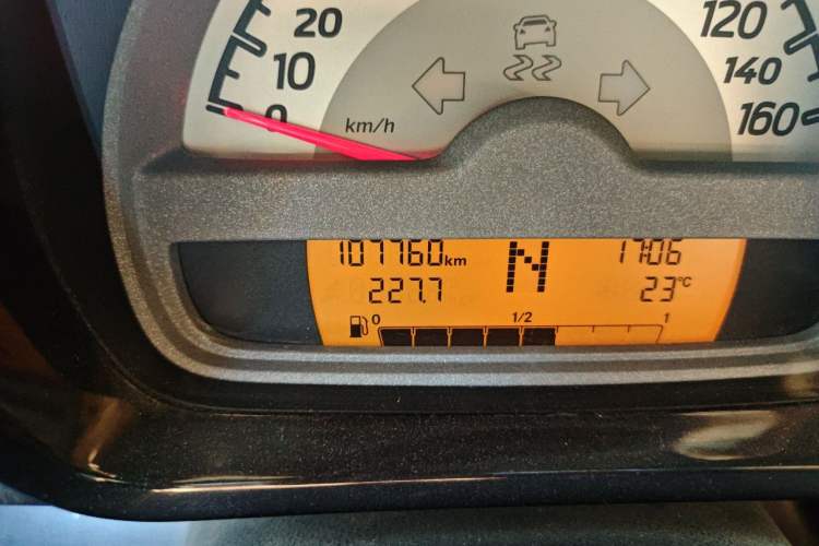 Used smart fortwo 2011 1.0T Convertible Passion Edition Odometer Close Up