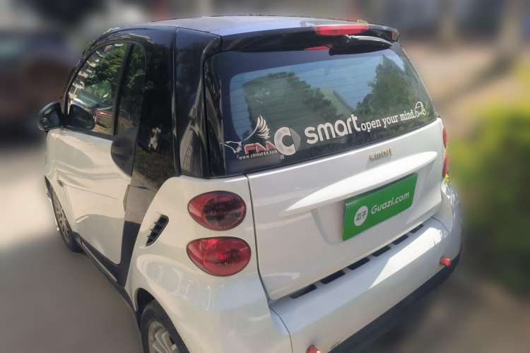 Used smart fortwo 2011 1.0 MHD Hardtop Standard Edition Rear Left 45 Deg