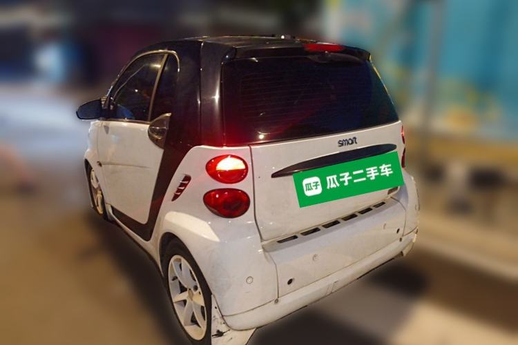 Used smart fortwo 2011 1.0T Hardtop Passion Edition Rear Left 45 Deg