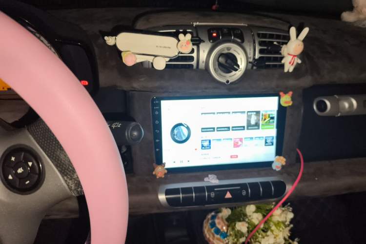 Used smart fortwo 2012 1.0 MHD Hardtop Standard Edition Audio And AC Panel