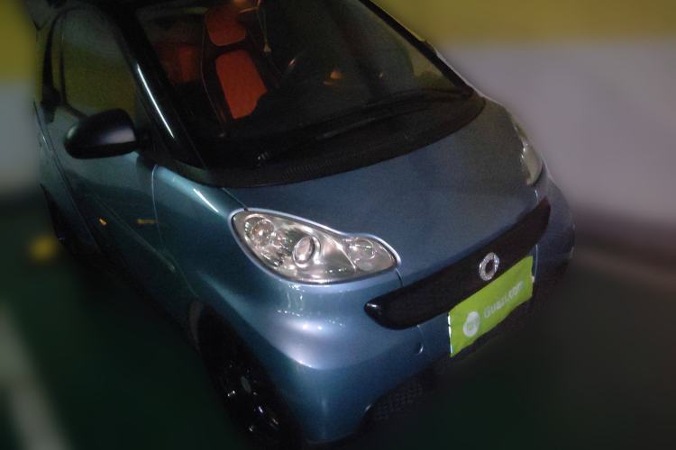 Used smart fortwo 2012 1.0 MHD Hardtop Standard Edition Front Right 45 Deg