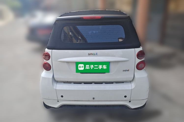 Used smart fortwo 2012 1.0 MHD Convertible Passion Edition Rear