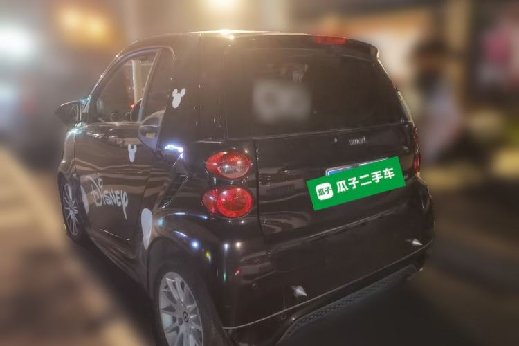Used smart fortwo 2012 1.0 MHD Hardtop Comfort Edition Rear Left 45 Deg