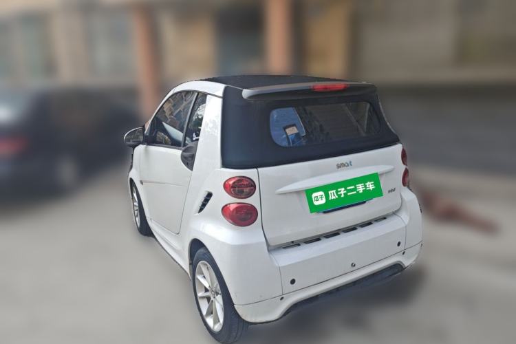 Used smart fortwo 2012 1.0 MHD Convertible Passion Edition Rear Left 45 Deg