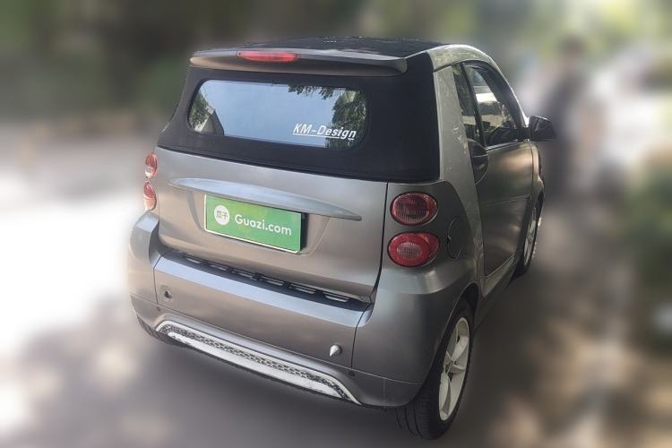 Used smart fortwo 2012 1.0T Convertible Passion Edition Rear Right 45 Deg