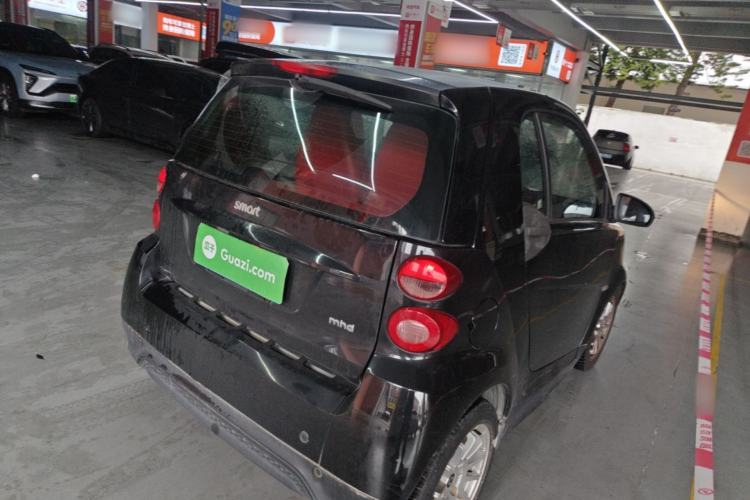 Used smart fortwo 2012 1.0 MHD Hardtop Standard Edition Rear Right 45 Deg