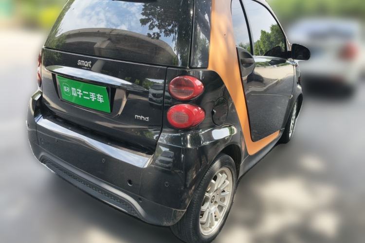 Used smart fortwo 2012 1.0 MHD Hardtop Standard Edition Rear Right 45 Deg