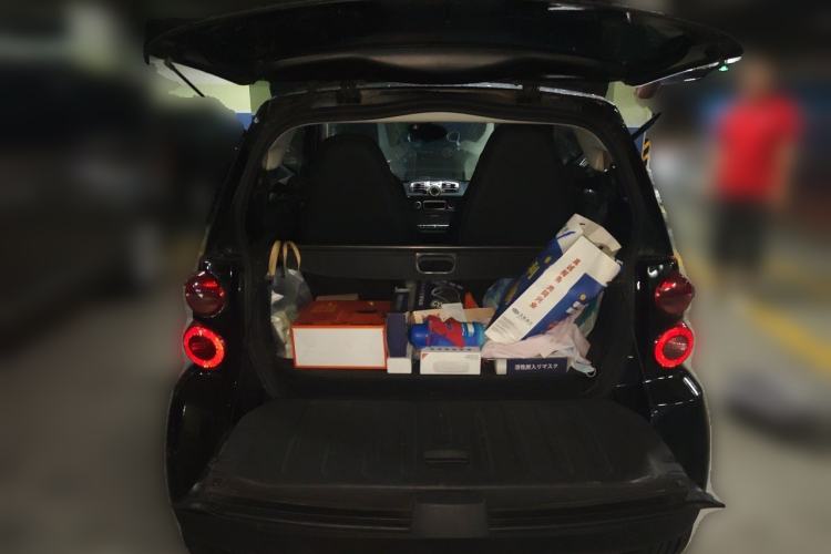 Used smart fortwo 2012 1.0 MHD Hardtop Standard Edition Trunk