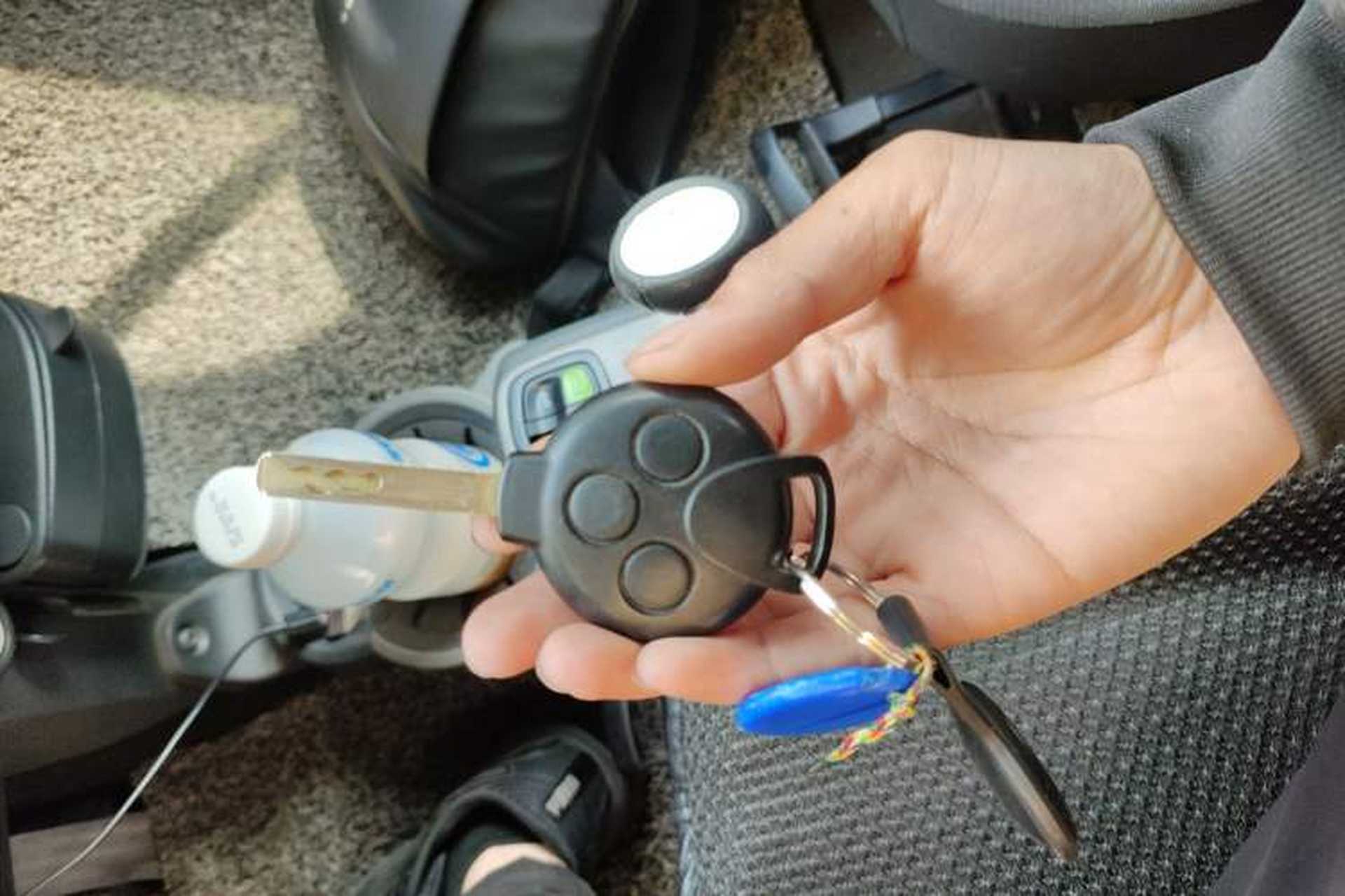 Used smart fortwo 2012 1.0 MHD Hardtop Standard Edition Vehicle Key