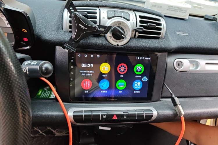 Used smart fortwo 2012 1.0 MHD Hardtop Standard Edition Audio And AC Panel