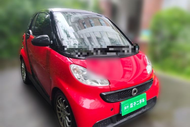 Used smart fortwo 2012 1.0 MHD Hardtop Standard Edition Front Right 45 Deg