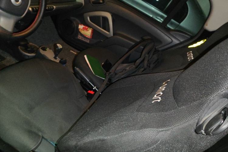 Used smart fortwo 2012 1.0 MHD Hardtop Standard Edition Left Rear Seat