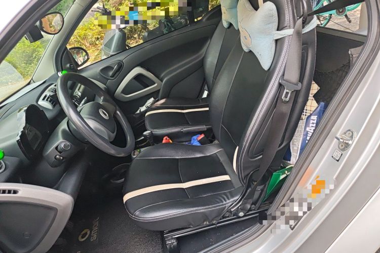 Used smart fortwo 2012 1.0 MHD Hardtop Standard Edition Left Rear Seat