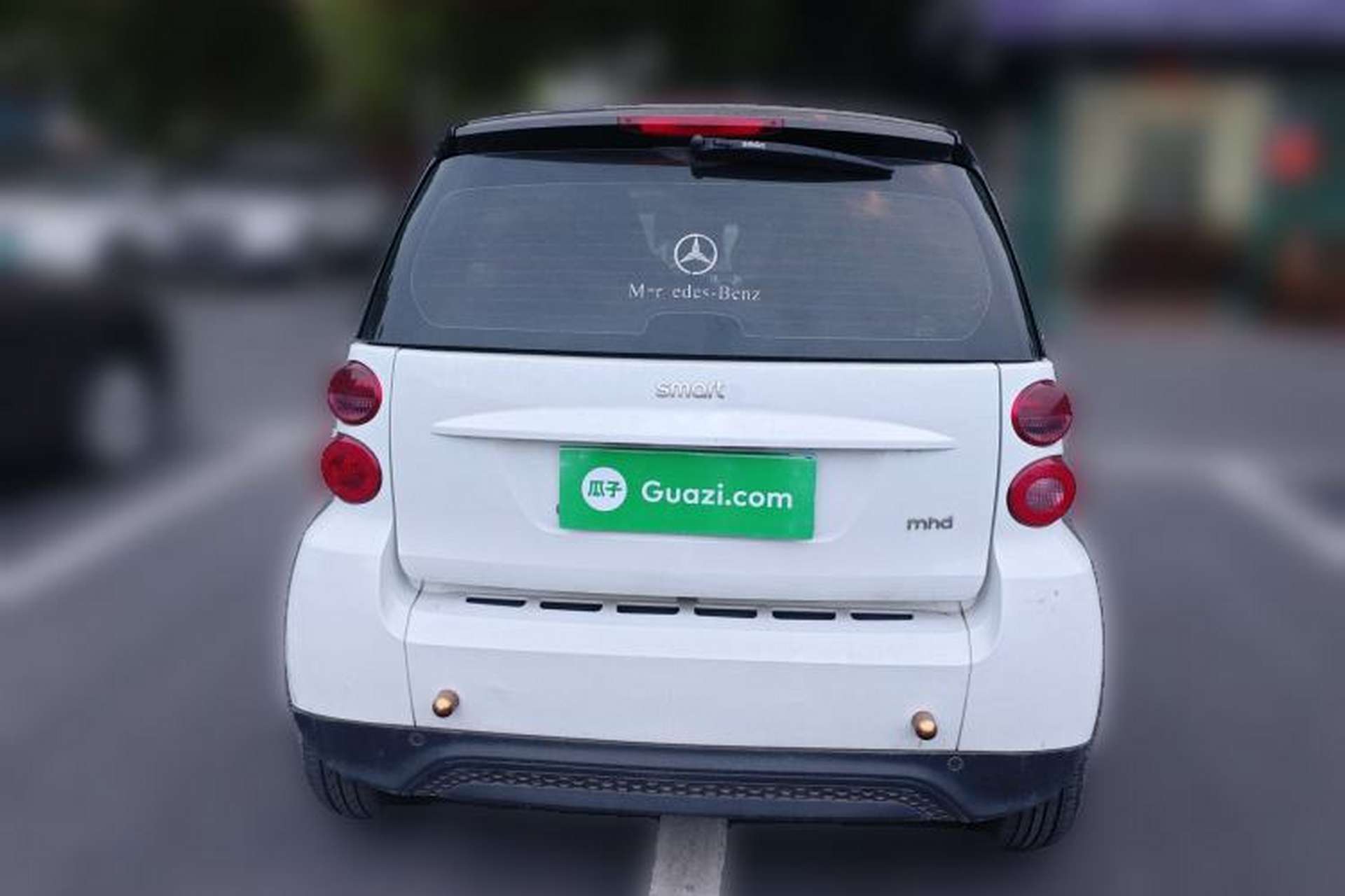 Used smart fortwo 2012 1.0 MHD Hardtop Standard Edition Rear