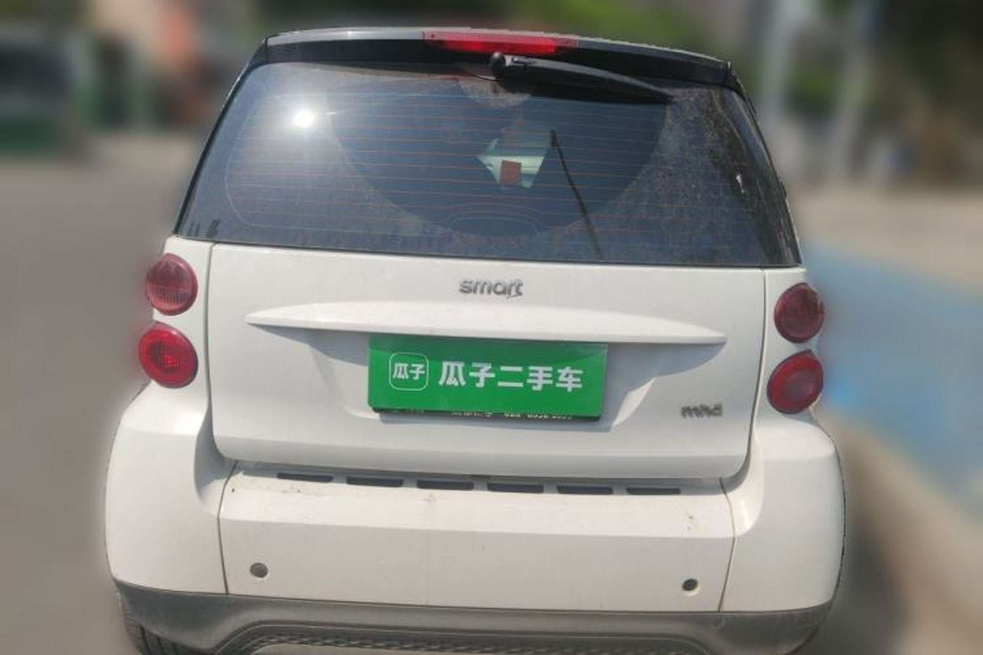 Used smart fortwo 2012 1.0 MHD Hardtop Standard Edition Rear