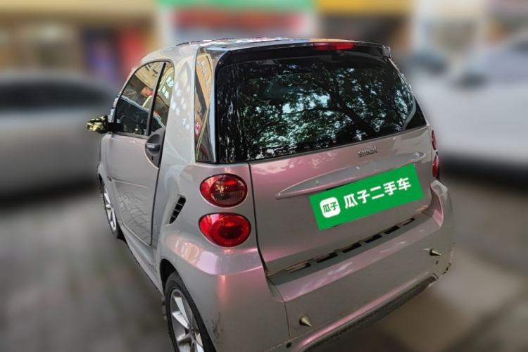 Used smart fortwo 2012 1.0 MHD Hardtop Passion Edition Rear Left 45 Deg