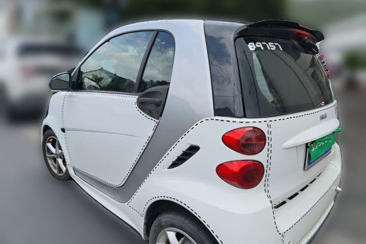 Used smart fortwo 2012 1.0T Hardtop Passion Edition Rear Left 45 Deg