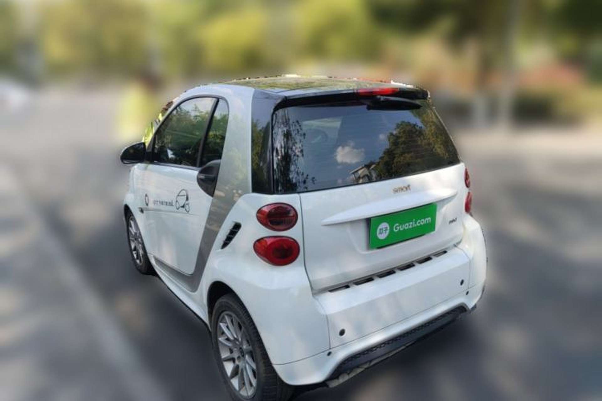 Used smart fortwo 2012 1.0 MHD Hardtop Comfort Edition Rear Left 45 Deg