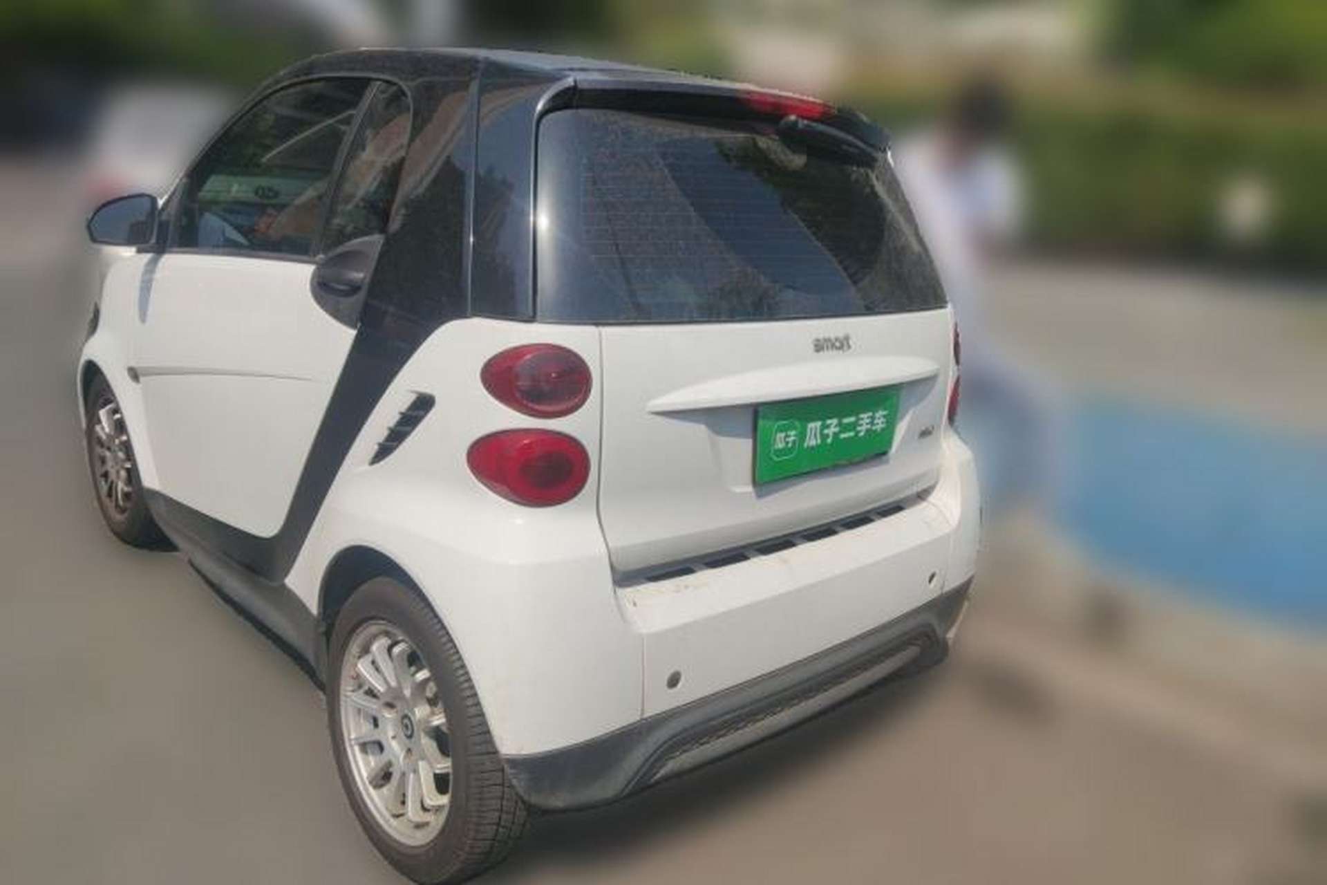 Used smart fortwo 2012 1.0 MHD Hardtop Standard Edition Rear Left 45 Deg