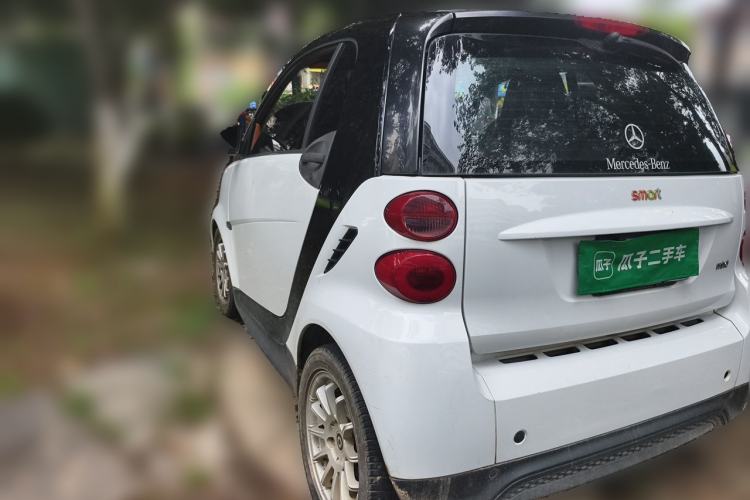 Used smart fortwo 2012 1.0 MHD Hardtop Standard Edition Rear Left 45 Deg