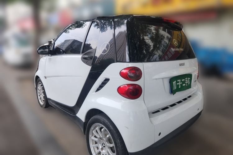 Used smart fortwo 2012 1.0 MHD Hardtop Standard Edition Rear Left 45 Deg