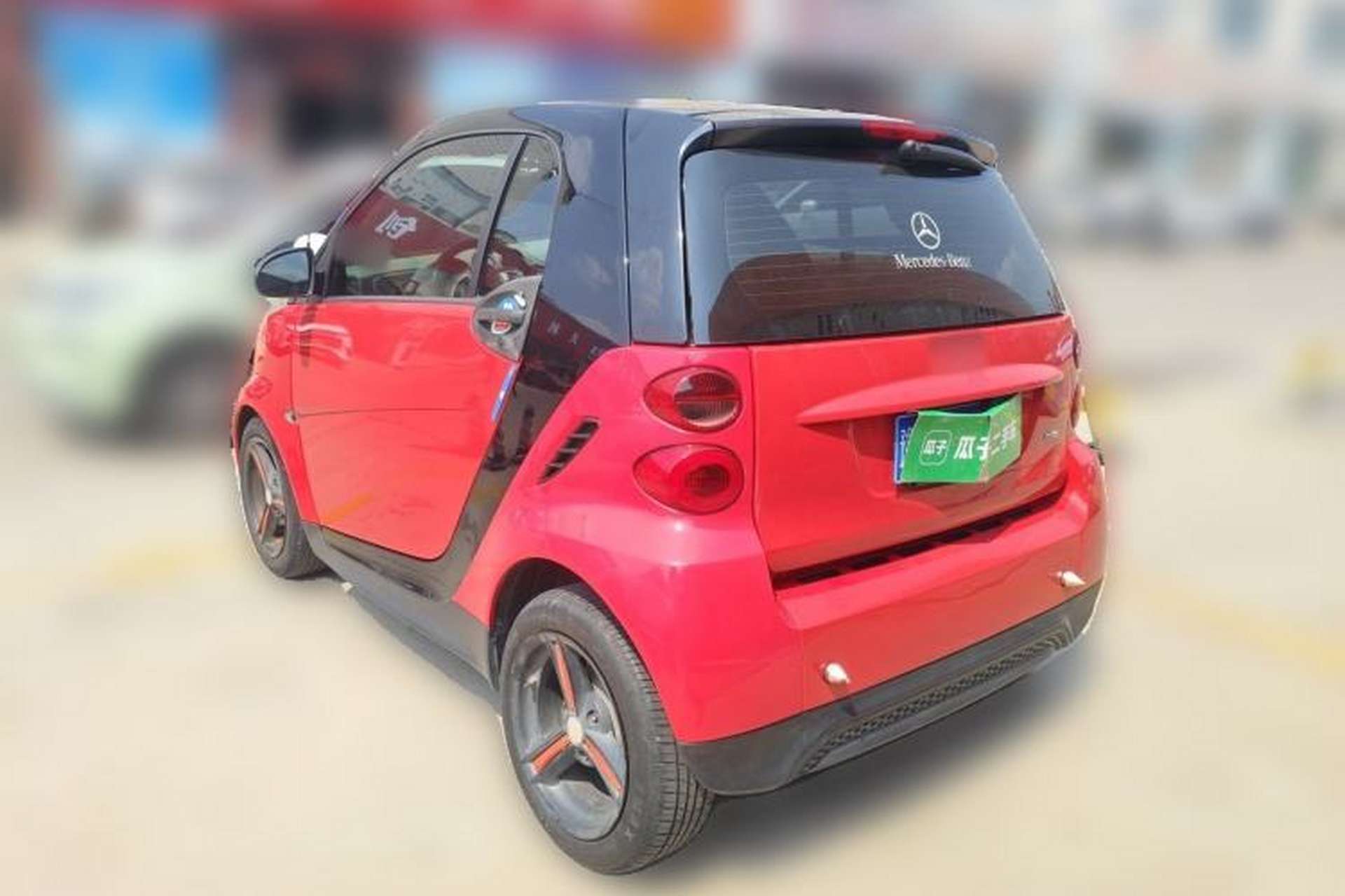 Used smart fortwo 2012 1.0 MHD Hardtop Standard Edition Rear Left 45 Deg