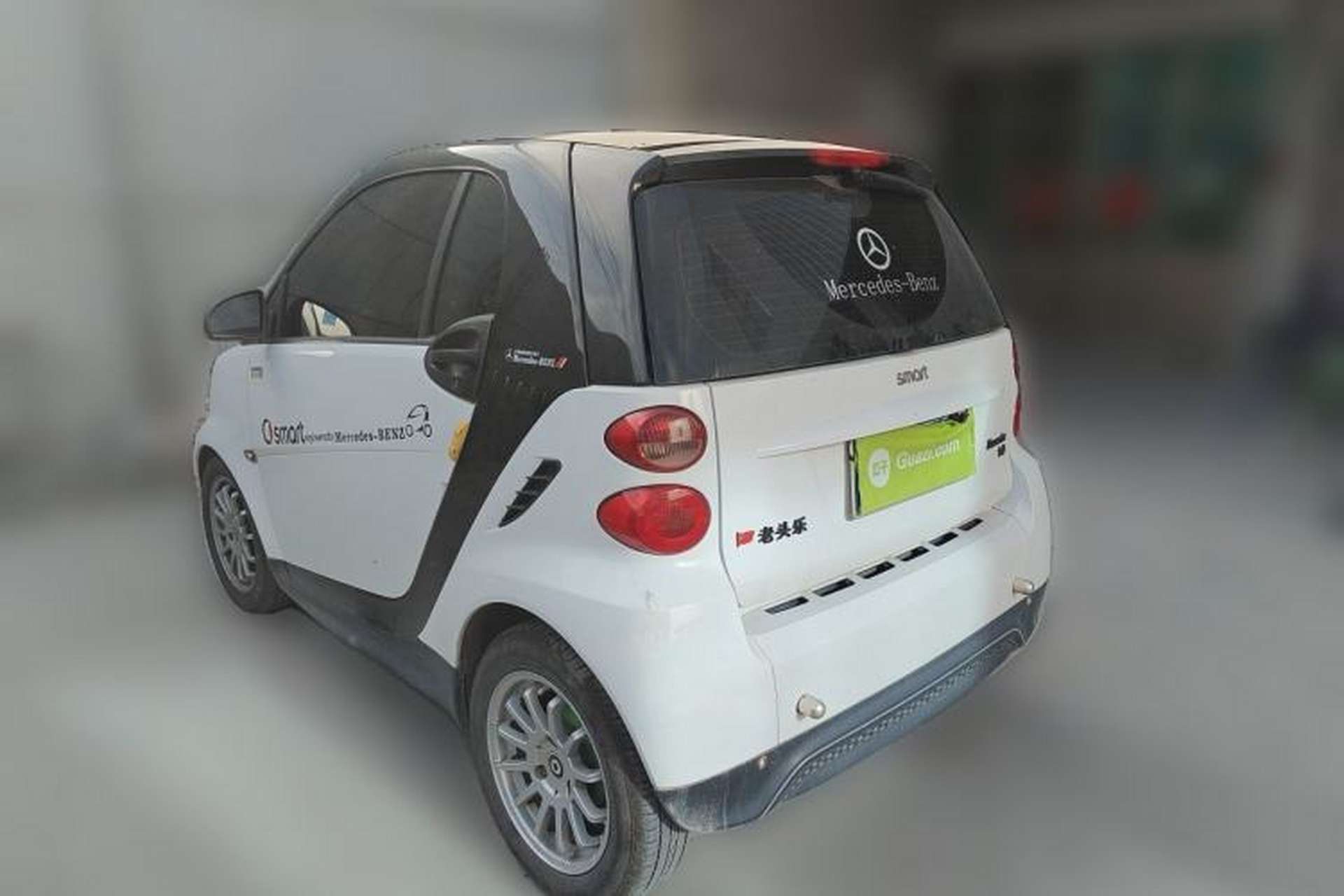 Used smart fortwo 2012 1.0 MHD Hardtop Standard Edition Rear Left 45 Deg
