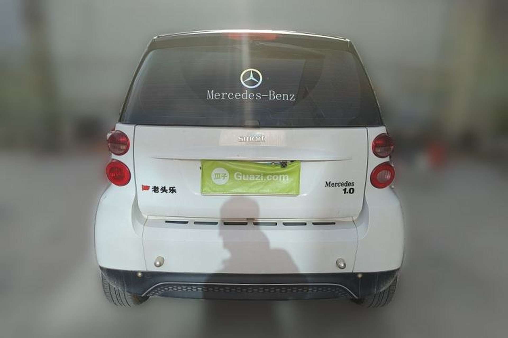 Used smart fortwo 2012 1.0 MHD Hardtop Standard Edition Rear