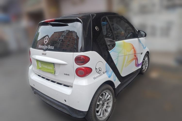 Used smart fortwo 2012 1.0 MHD Hardtop Standard Edition Rear Right 45 Deg