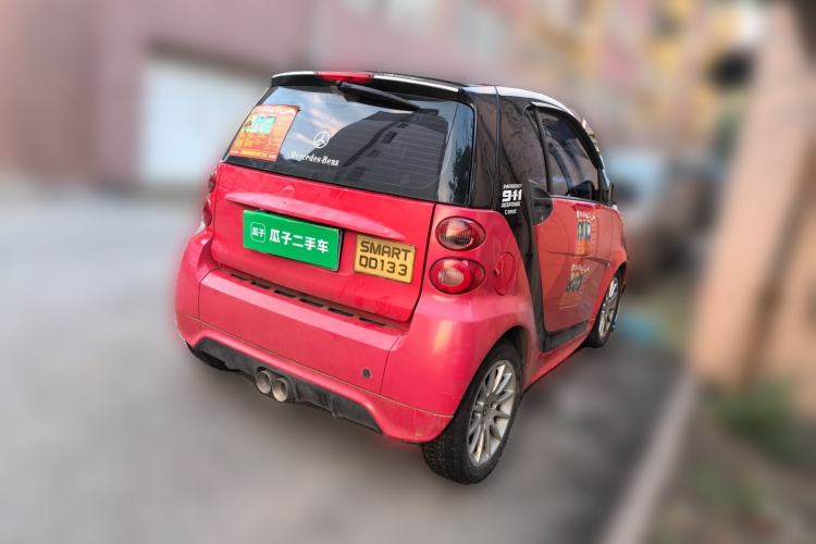 Used smart fortwo 2012 1.0 MHD Hardtop Comfort Edition Rear Right 45 Deg
