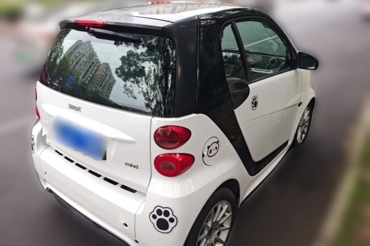Used smart fortwo 2012 1.0 MHD Hardtop Comfort Edition Rear Right 45 Deg